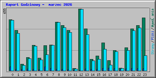 Raport Godzinowy -  marzec 2026